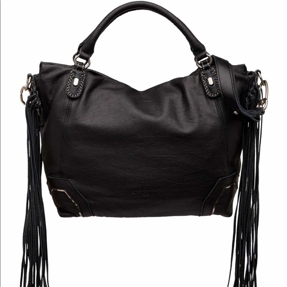 Liebeskind Berlin Kobe leather fringe satchel 👜